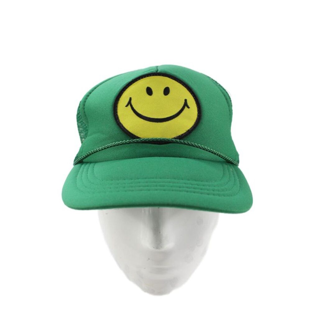 Aviator Nation Womens Vintage Trucker Hat Green Yellow